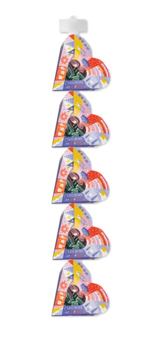 Seattle Chocolate - Sweet Treat Heart Box Clip Strip