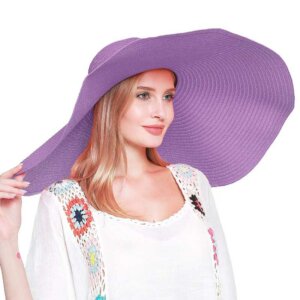Madeline Love - Fashionable Solid Straw Sun Hat