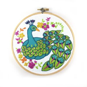 Rikrack - Peacock Embroidery Kit