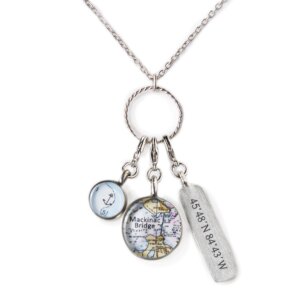 Chart Metalworks - Pewter Charm Necklace