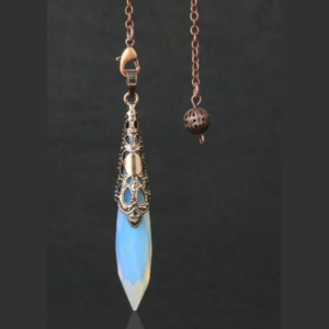 Moon Child - Opalite Copper Pendulum - "Balancing Energy & Spirit Communication"