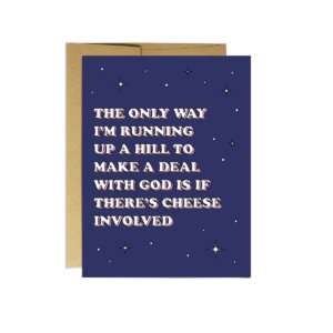 Party Mountain Paper co. - Running Up Hill | Any Occassion Greeting Card