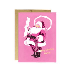 Party Mountain Paper co. - Sassy Santa | Christmas Card