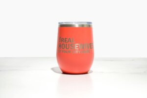 Calm Down Caren - Real Housewives of YOUR CUSTOM CITY Polar Camel Wine Tumbler