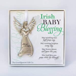 The Grandparent Gift Co. Inc. - Irish Baby Blessing Angel 4497