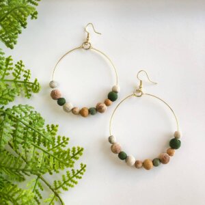 WorldFinds - Kantha Terai Hoops