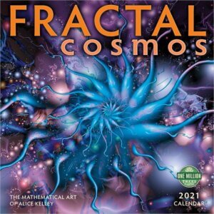 Amber Lotus Publishing - Fractal Cosmos 2021 Wall Calendar