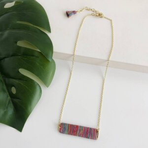WorldFinds - Raja Rainbow Pendant Necklace