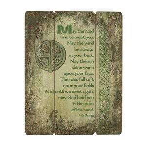 Christian Brands Catholic - 15" Plq Irish Blessing