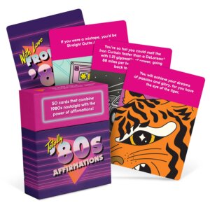 Knock Knock - Affirmations from the 80s Cards Deck