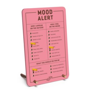 Knock Knock - Mood Alert Desktop Pegboard