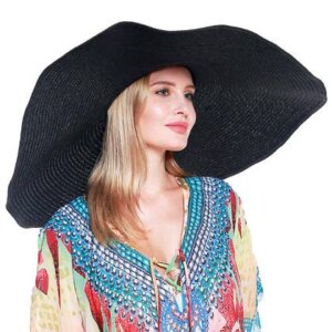 Madeline Love - Fashionable Solid Straw Sun Hat
