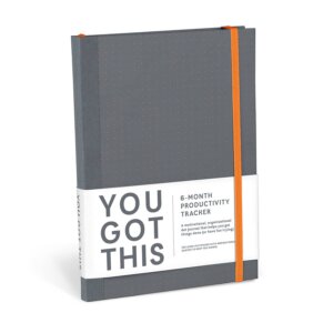 Knock Knock - You Got This Productivity Journal (Gray)