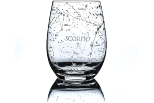 Greenline Goods - Scorpio Astrology Stemless Wine Glasses