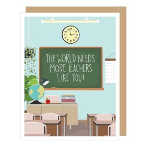 Apartment 2 Cards - More Teachers Like You, Thank You Card