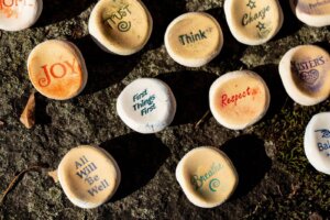 SHOPGIVECOURAGE - Ceramic Word Stones - Over 70 Words Available