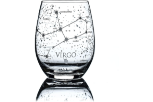 Greenline Goods - Virgo Astrology Zodiac Stemless Wine Glasses