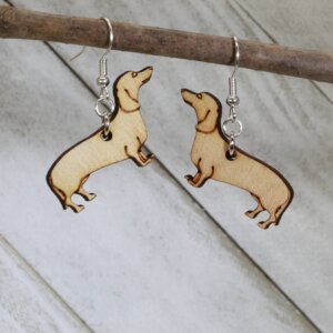 Cates Concepts - Dachshund Wiener Dog Dangle Earrings