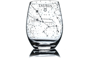 Greenline Goods - Taurus Astrology Stemless Wine Glasses