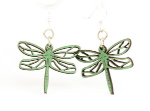 Green Tree Jewelry - Dragonfly Blossoms Earrings