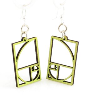 Green Tree Jewelry - The Golden Ratio Blossoms Earrings