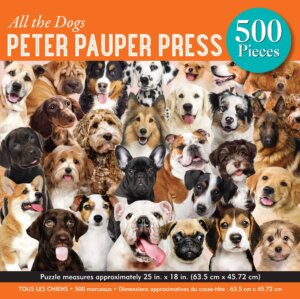 Peter Pauper Press - All The Dogs 500 Piece Jigsaw Puzzle