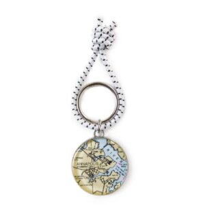 Chart Metalworks - Pewter Key Ring