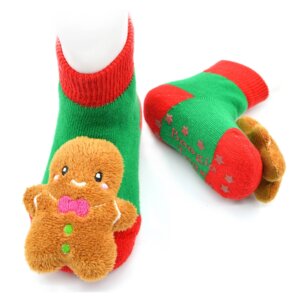 Liventi - Gingerbread Christmas Boogie Toes Rattle Socks