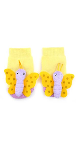 Liventi - Butterfly Boogie Toes Rattle Socks