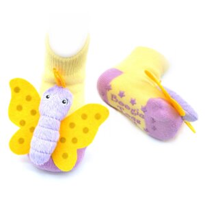 Liventi - Butterfly Boogie Toes Rattle Socks