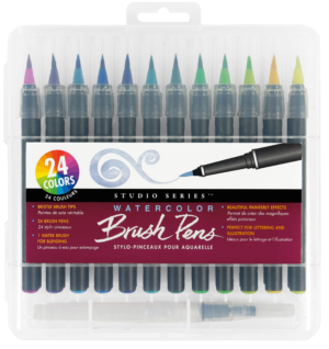 Peter Pauper Press - Studio Series Watercolor Brush Pens