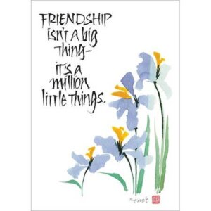 Amber Lotus Publishing - A Million Little Things Greeting Card (6 Pack)