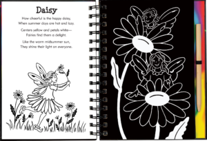 Peter Pauper Press - Scratch & Sketch™ Garden Fairies (Trace Along)