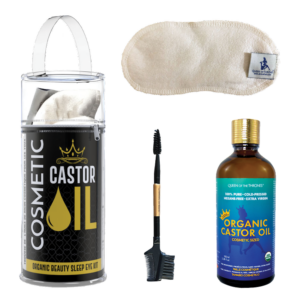 QUEEN OF THE THRONES - Organic Castor Oil Eye Compress Kit