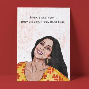 Pretty Good Cards - Turn Back Time Birthday Card