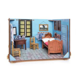Today is Art Day - Bedroom in Arles - Vincent van Gogh - Miniature Room