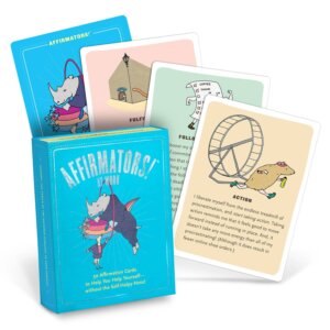 Knock Knock - Affirmators!® at Work: 50 Affirmation Cards Deck