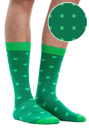 Tipsy Elves - Men's St. Patrick's Day Clover Socks