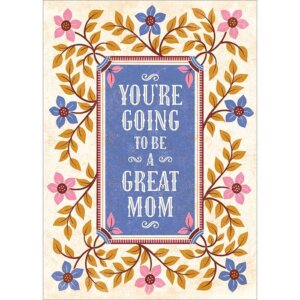 Amber Lotus Publishing - Great Mom Greeting Card (6 Pack)