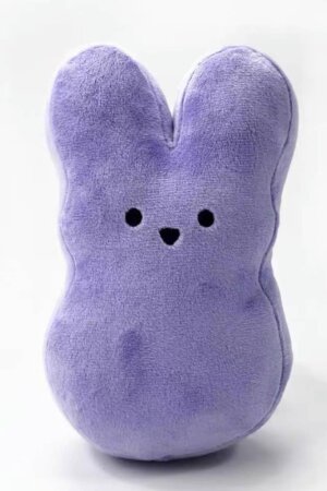 UNISHE - Peeps Easter Bunny Doll MOQ 5pcs ZK1106: Purple / One Size