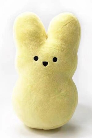 UNISHE - Peeps Easter Bunny Doll MOQ 5pcs ZK1106: Yellow / One Size